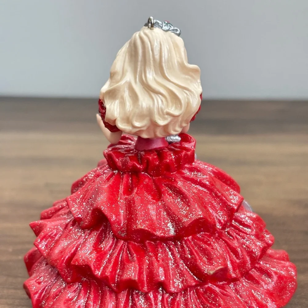 VINTAGE Hallmark Ornament Holiday Red BARBIE COLLECTORS CLUB 1st in Series 1996